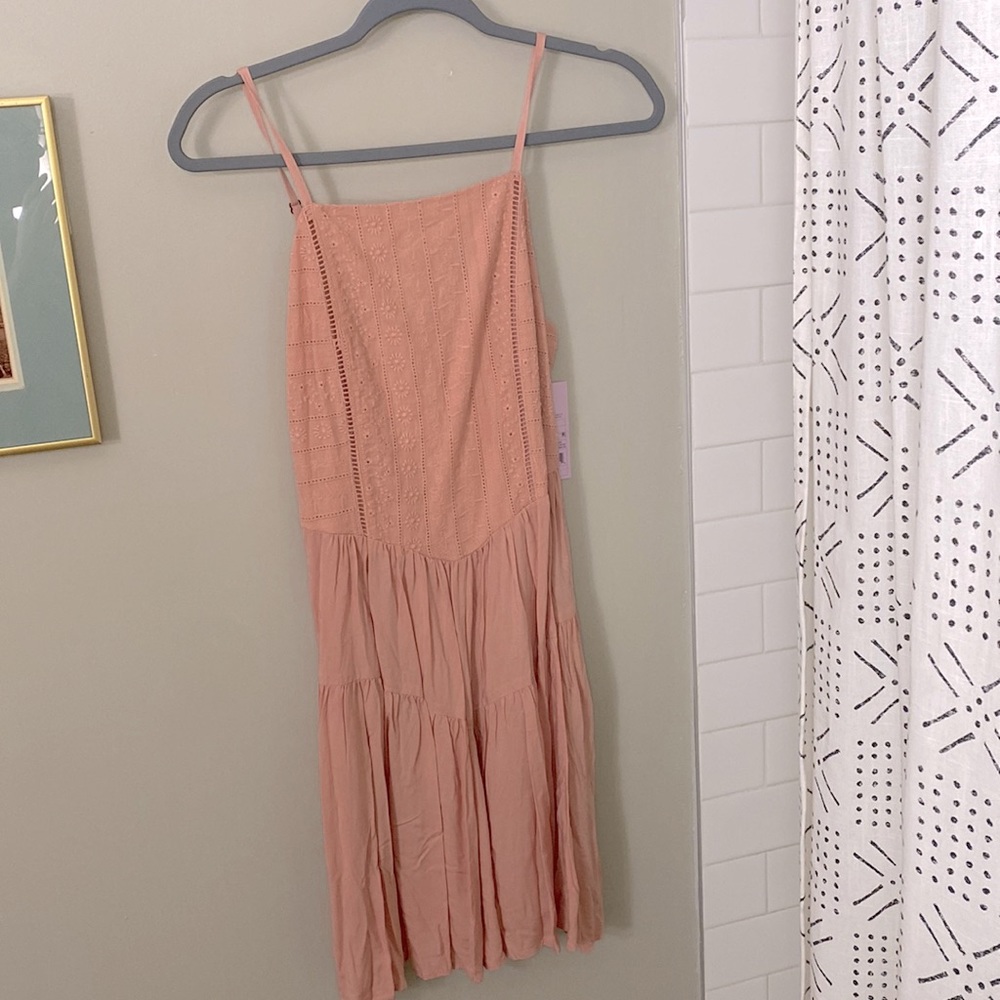 Pale pink dress